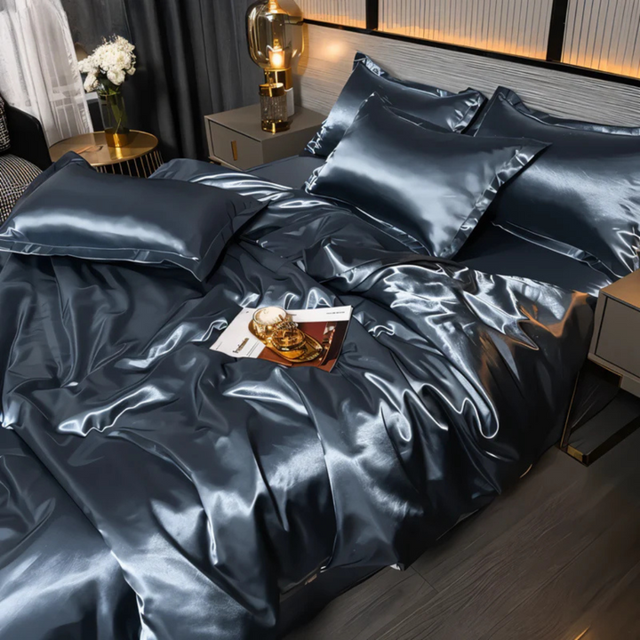 Kalsten | Silk Satin Duvet Cover Bedding Set