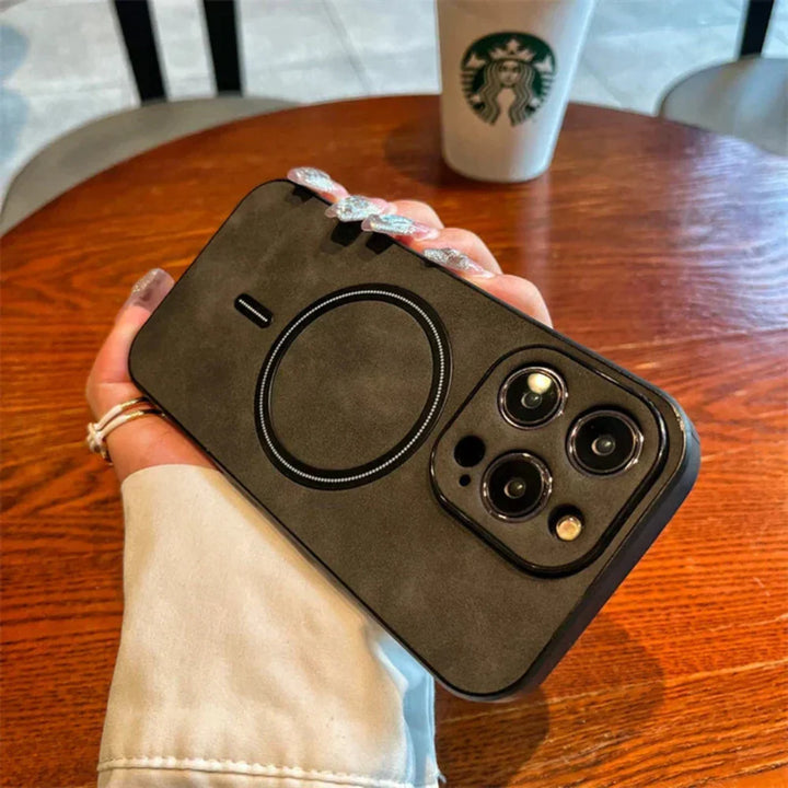 Leather Magnetic Protective Phone Case Kalsten