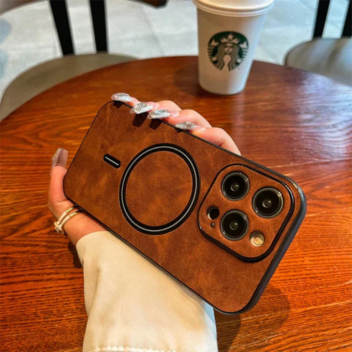 Kalsten | Leather Magnetic Protective Phone Case