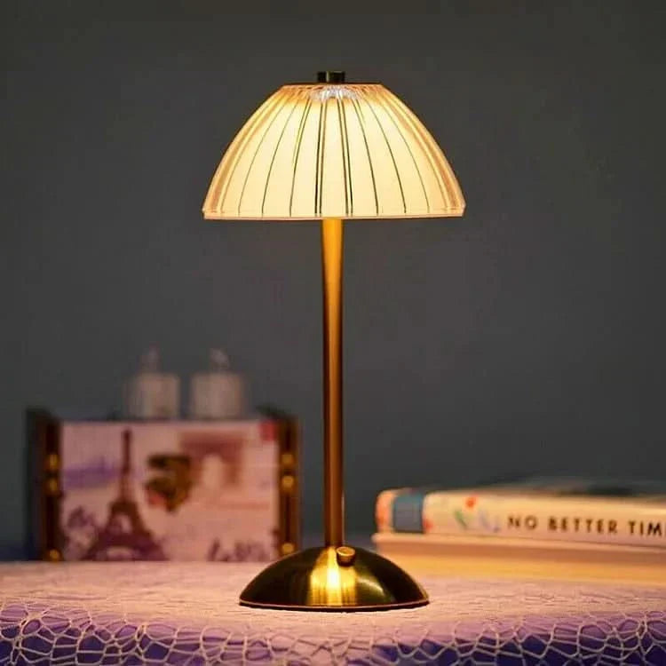 Crystal Rechargeable LED Cordless Table Lamp | Kalsten