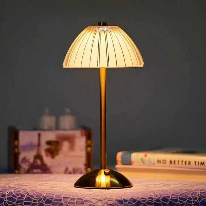 Crystal Rechargeable LED Cordless Table Lamp | Kalsten