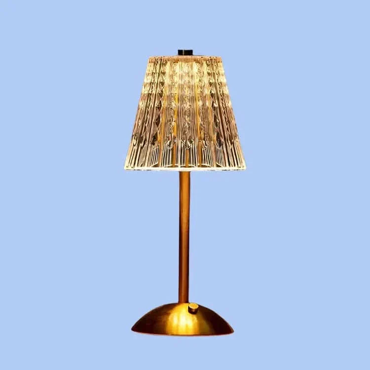 Crystal Rechargeable LED Cordless Table Lamp | Kalsten