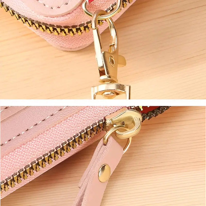 Soft Leather Shoulder Bag with Anti-Theft Protection - SafeTouch | Kalsten