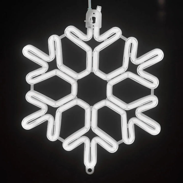 LED Snowflake Christmas Lights