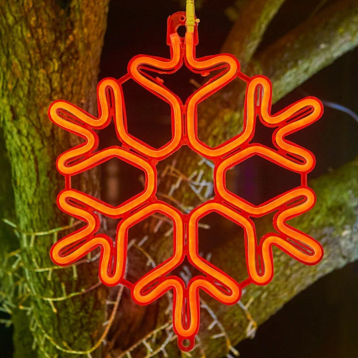 LED Snowflake Christmas Lights (IP65 Outdoor)