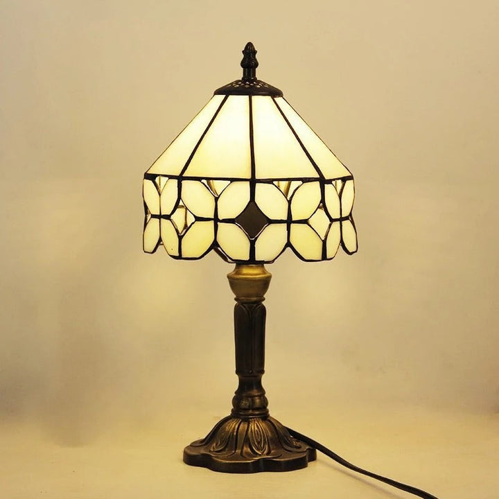 Table Lamp LED Baroque Retro E27 - Vintage Tiffany Glass | Kalsten