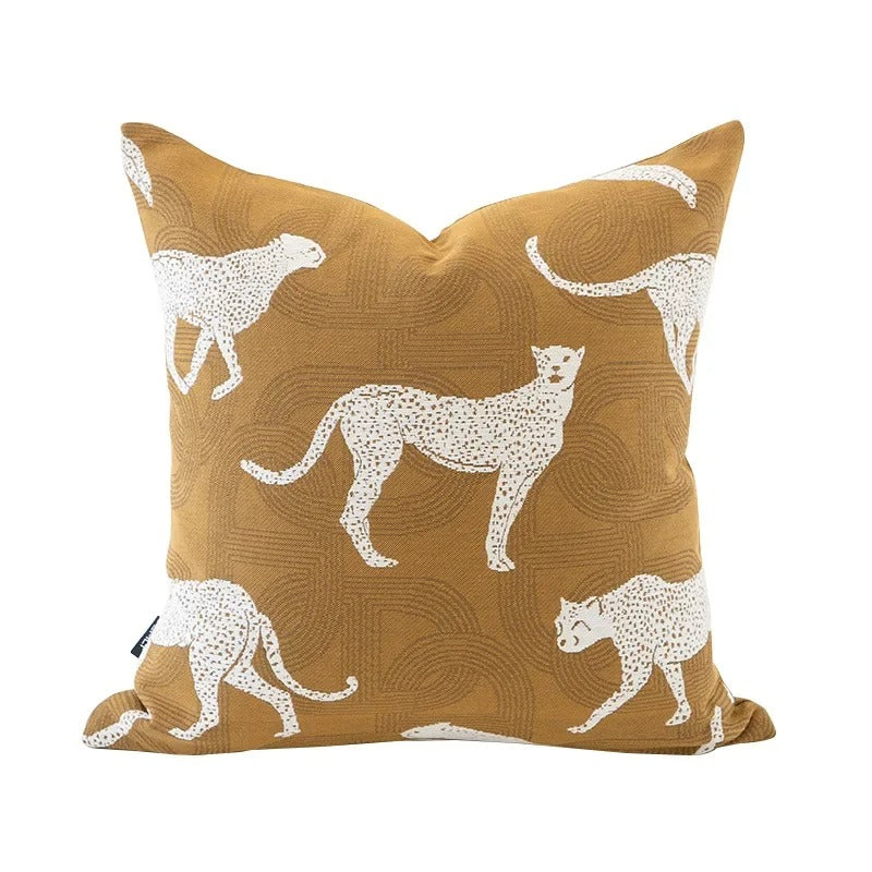 VelvetGlow Cushion Cover - Double-sided Geometric Cushion Cover of Luxury Jacquard Kalsten