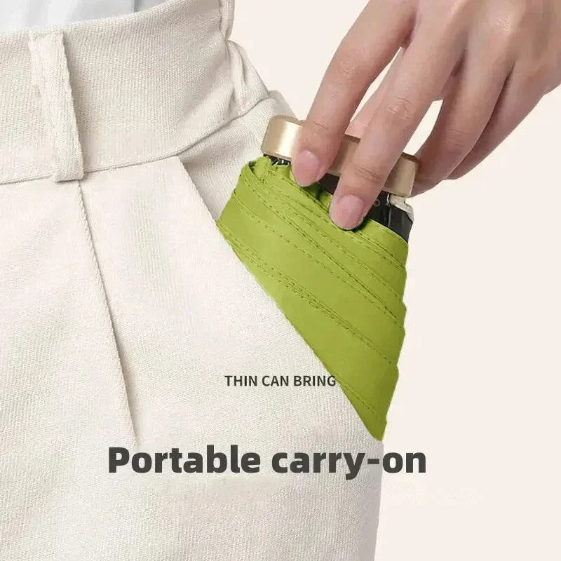 Kalsten | Foldable Mini Umbrella Solara – Compact, UV protection & Wind resistant