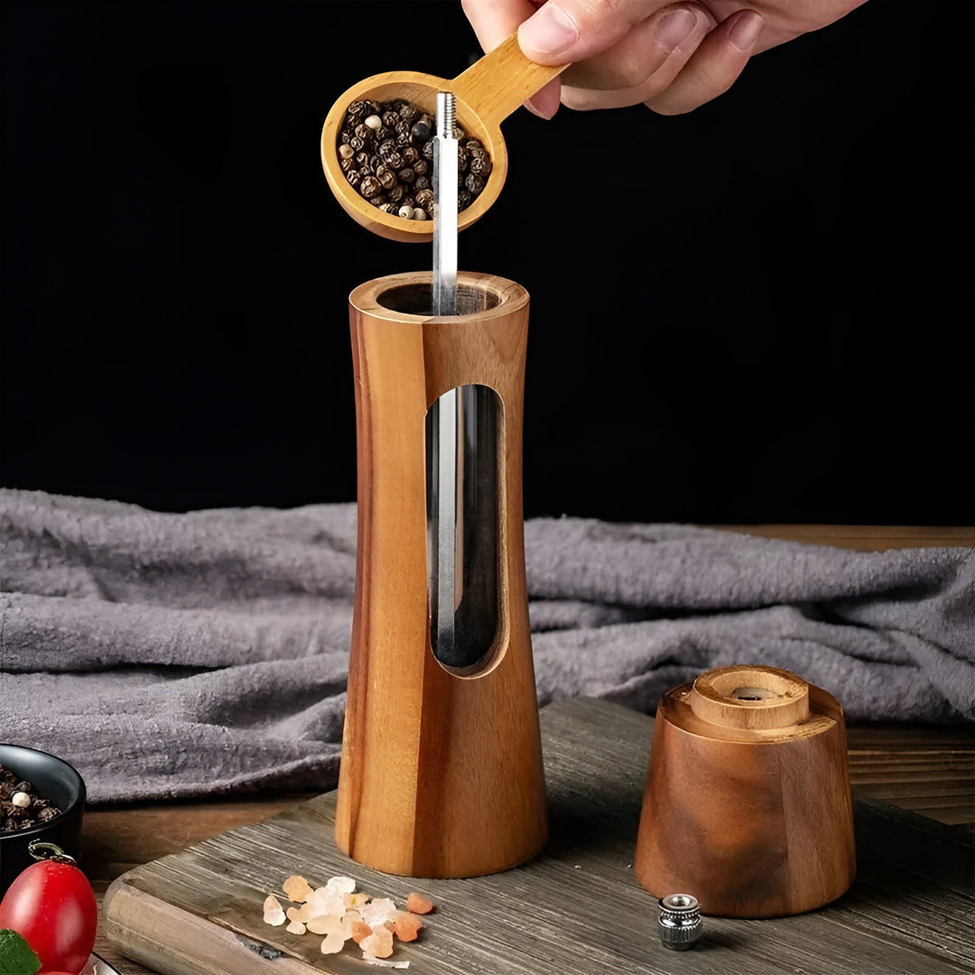 Manual Salt & Pepper Grinder Set