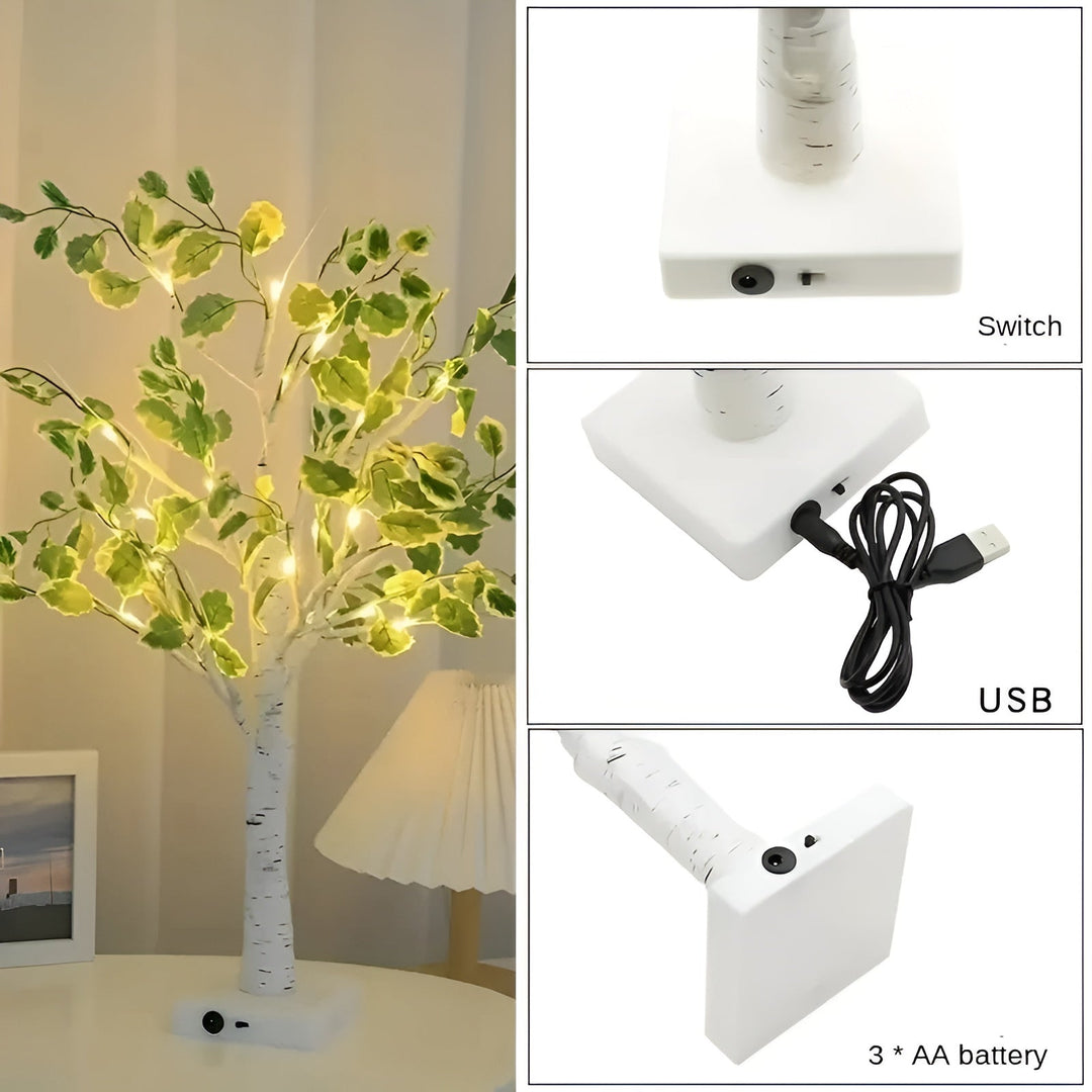 Magical BrightTree Table Lamp – Elegant Tree Design with Warm LED Lighting Kalsten