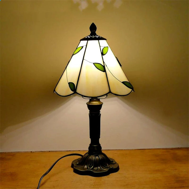 Vintage Tiffany Glass Retro Baroque LED Table Lamp E27 Kalsten