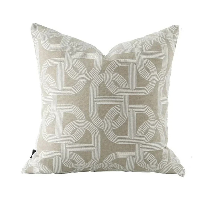 VelvetGlow Cushion Cover - Double-sided Geometric Cushion Cover of Luxury Jacquard Kalsten