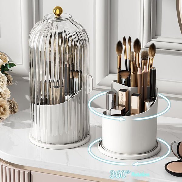 360° Organizer - Rotatable - Practical - Elegant - For Your Makeup Brushes | Kalsten