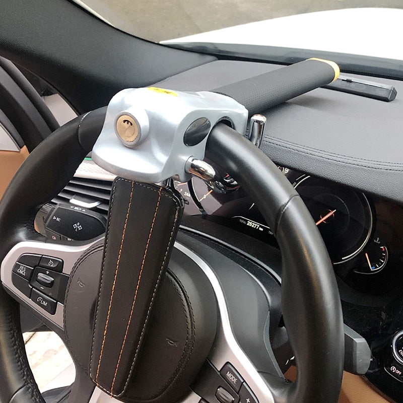 Foldable Steering Wheel Anti-Theft Bar with Alarm Function – The Powerful Car Security | Kalsten