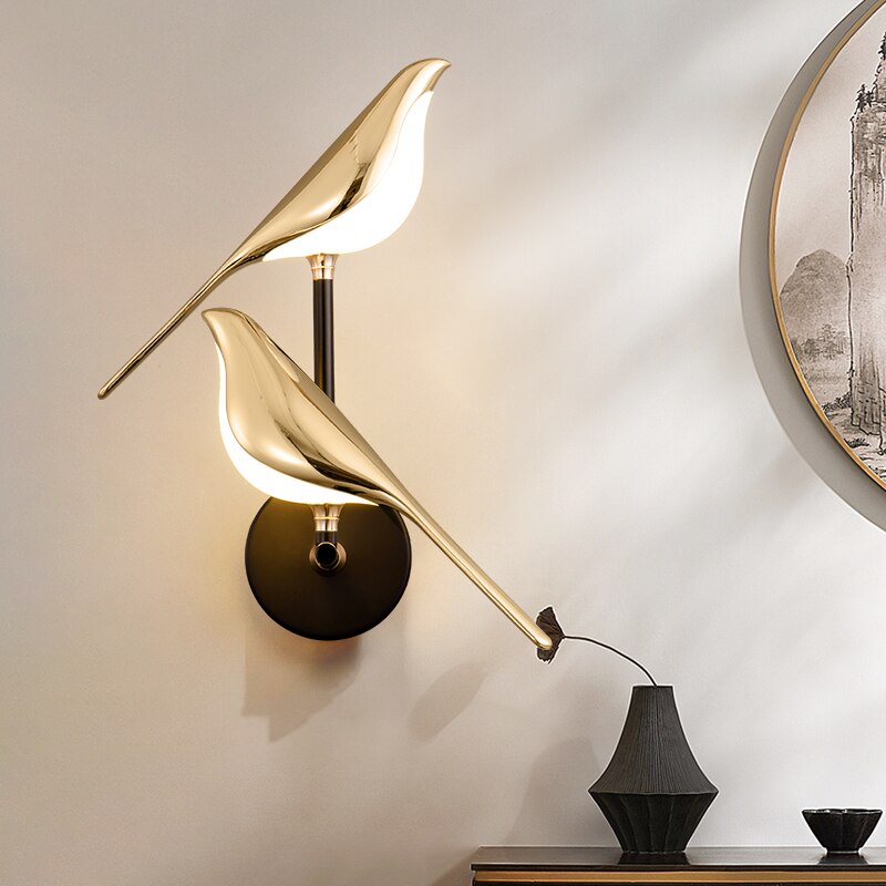 Modern Birds Wall Lamp - AviaryGlow | Kalsten