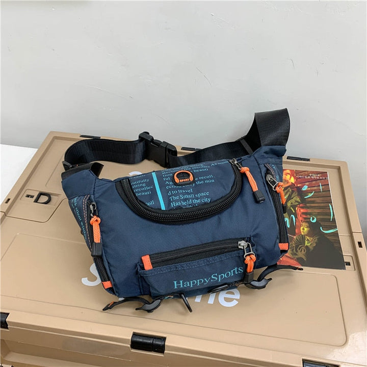 Water-Resistant Men’s Waist and Sling Bag – Multi-Way Travel & Outdoor Pack | Kalsten