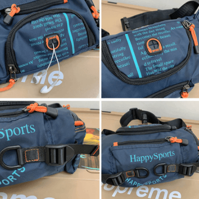 Water-Resistant Men’s Waist and Sling Bag – Multi-Way Travel & Outdoor Pack | Kalsten