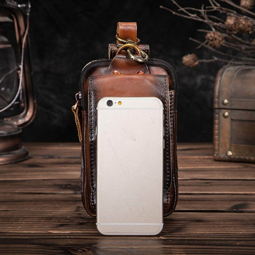 Kalsten | Elegant Leather Hip Pouch for Men