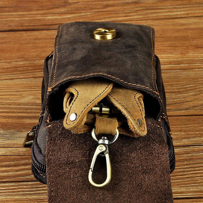 Kalsten | Premium Leather Men's Waist Bag