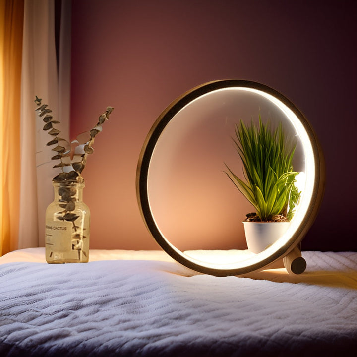 Minimalist Dimmable Table Lamp - EclipseAura Lamp | Kalsten