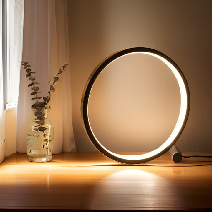 Minimalist Dimmable Table Lamp - EclipseAura Lamp | Kalsten