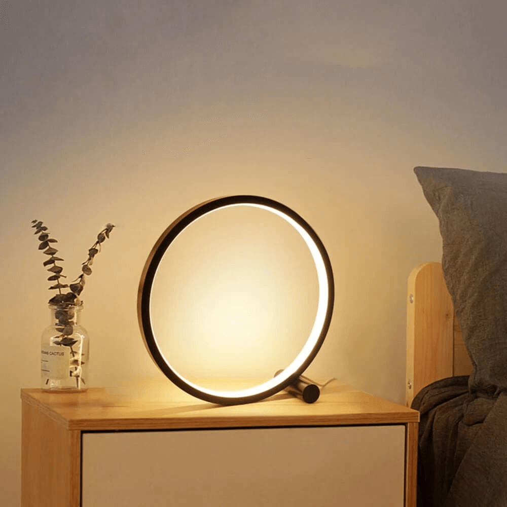 Minimalist Dimmable Table Lamp - EclipseAura Lamp | Kalsten
