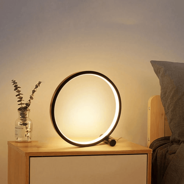Minimalist Dimmable Table Lamp - EclipseAura Lamp | Kalsten
