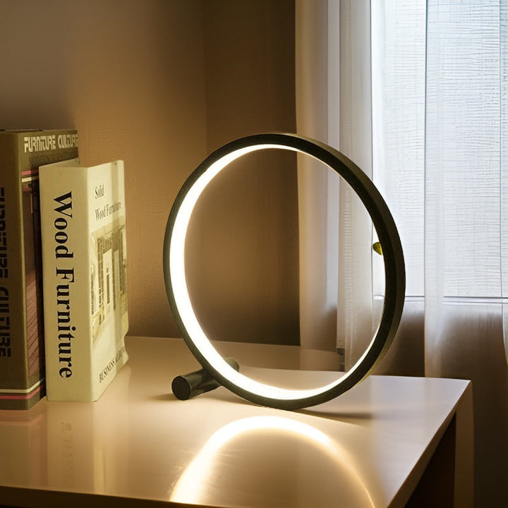 Minimalist Dimmable Table Lamp - EclipseAura Lamp | Kalsten
