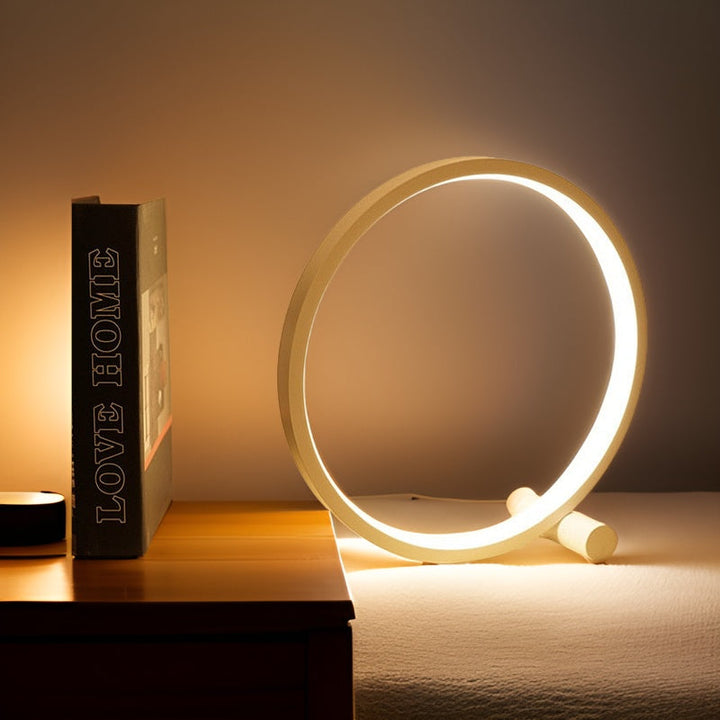 Minimalist Dimmable Table Lamp - EclipseAura Lamp | Kalsten