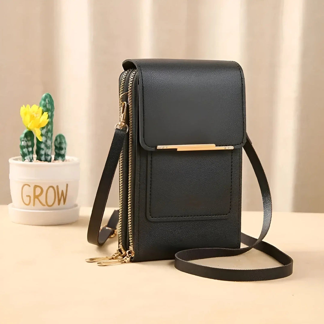 Trendy Leather Anti-Theft Women's Shoulder Bag - SecureStyle | Kalsten