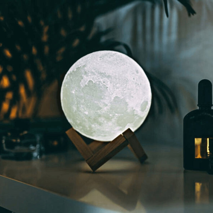 Moon Lamp Lunar – Rechargeable Touch Light
