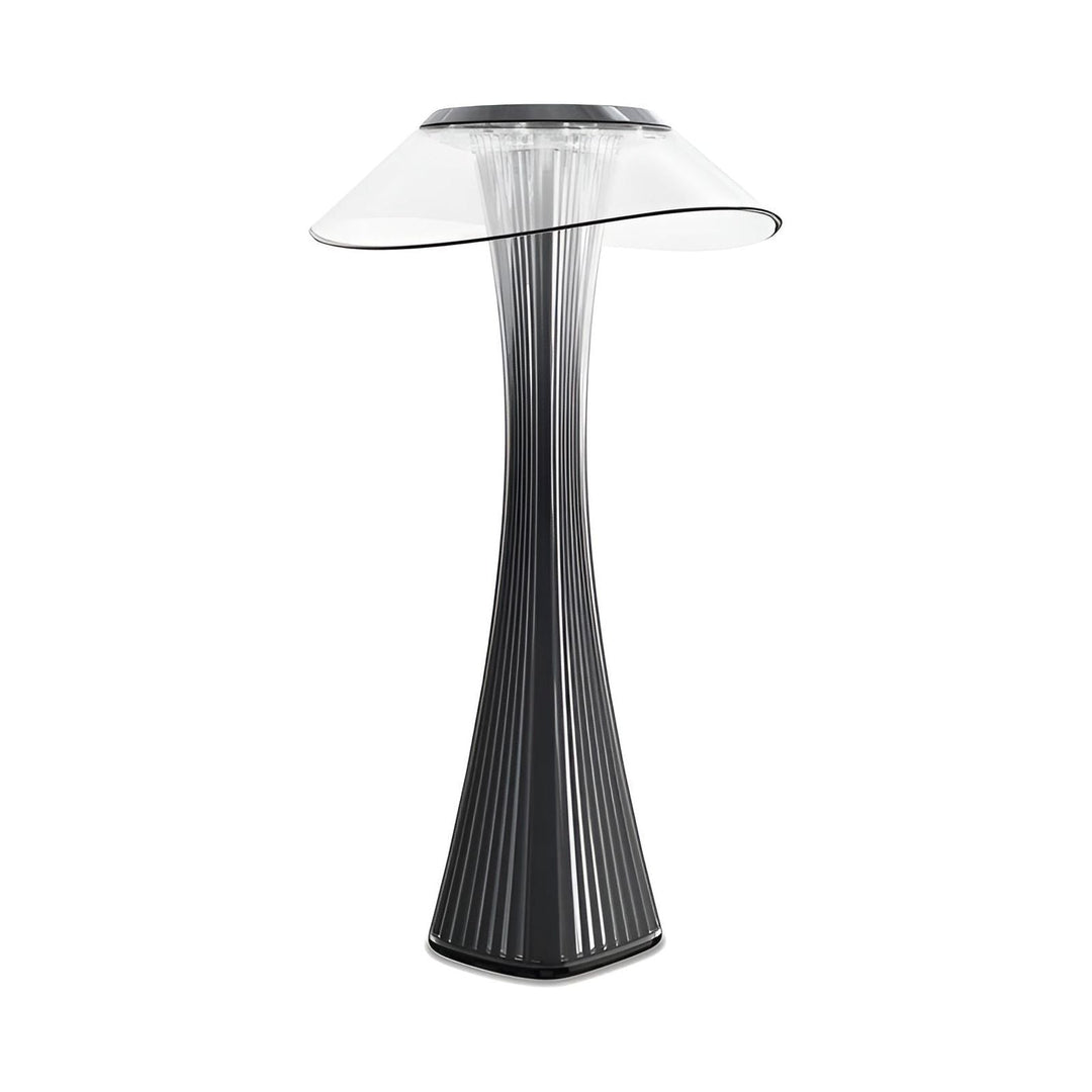 Gior Table Lamp - Rechargeable Italian Crystal Nightstand Lamp with Smart Touch | Kalsten