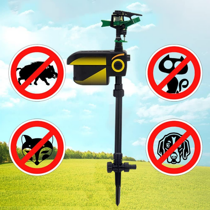 Kalsten | Automatic Motion-Activated Animal Repellent Garden Sprinkler - Animal Sensor Outdoor Lawn Yard Water Sprinkler