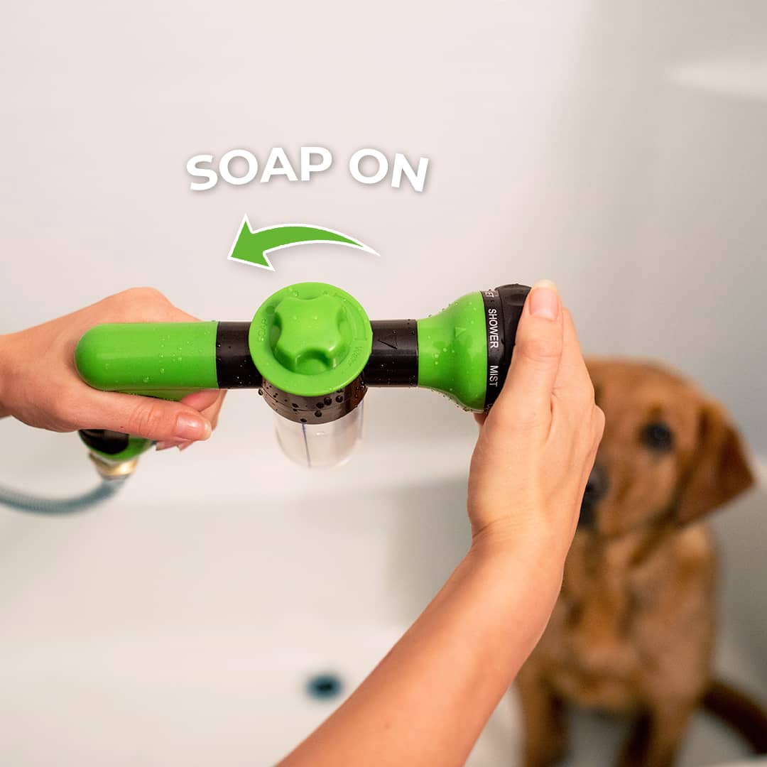PetWash 360° High-Pressure Dog Wash Spray (3 Modes)