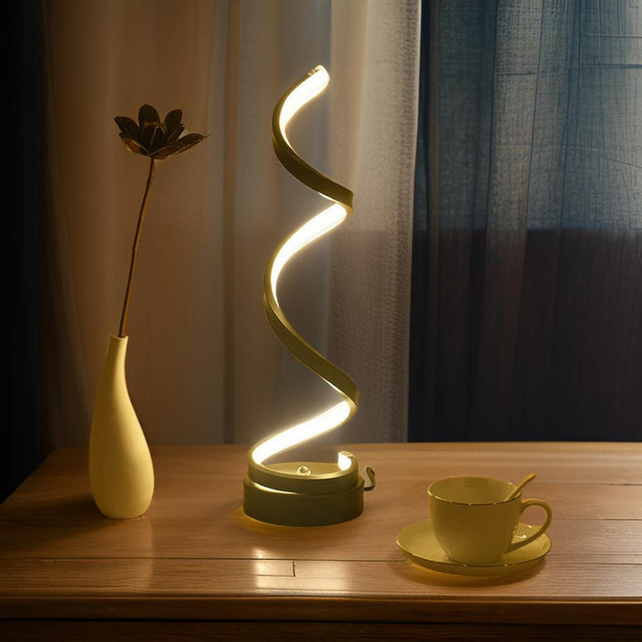 Modern LED Table Lamp with Touch Control and Warm Light Kalsten