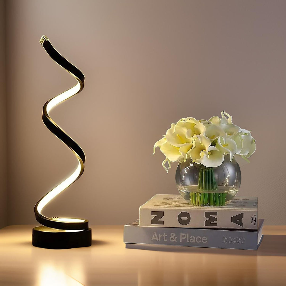 Modern LED Table Lamp with Touch Control and Warm Light Kalsten