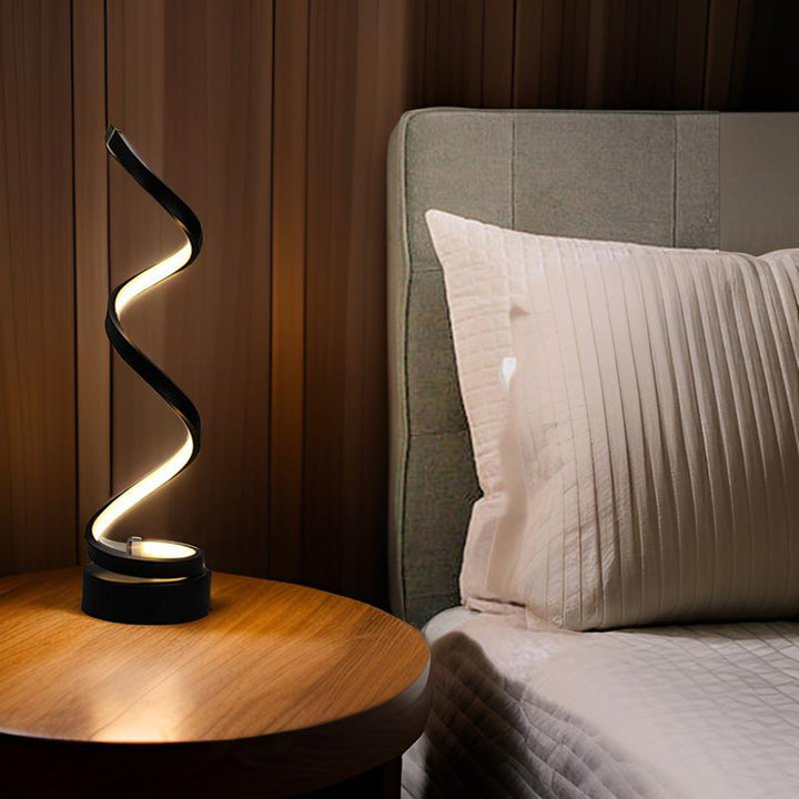 Modern LED table lamp with touch control and warm light | Kalsten