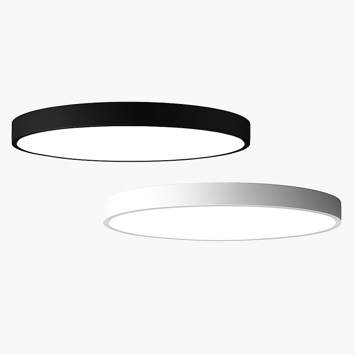 Ceiling Light Iron 9.1 in Dimmable LED Frosted Glass Bedroom Kitchen Dining Room Modern Lighting Fixture | Kalsten