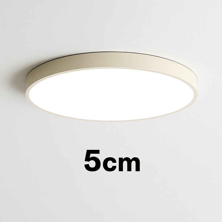 Ceiling Light Iron 9.1 in Dimmable LED Frosted Glass Bedroom Kitchen Dining Room Modern Lighting Fixture | Kalsten