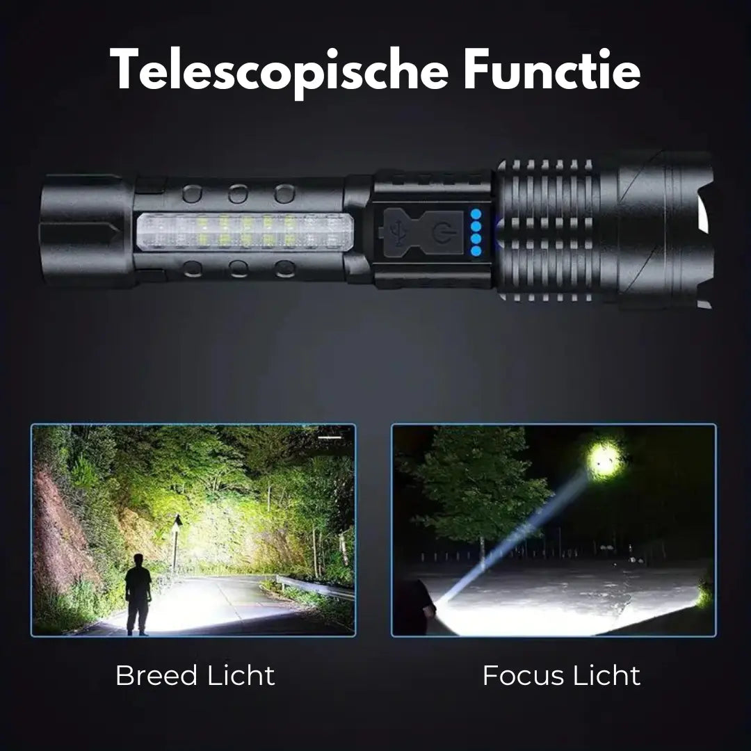 Kalsten | PowerBeam Military Torch with 5000 Lumens