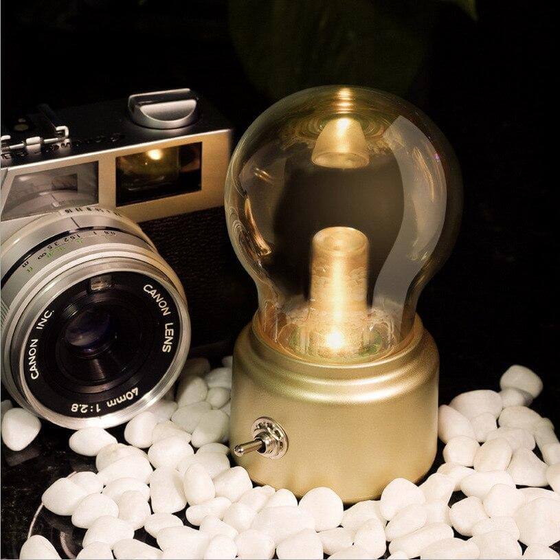 Vintage Chargeable Led  Mini Bed Lamps | Kalsten