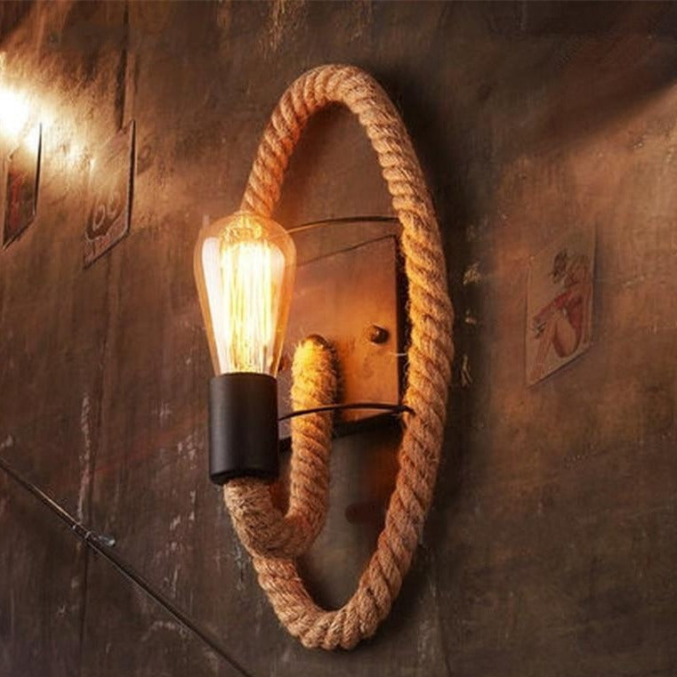 Vintage Rope Wall Light | Kalsten