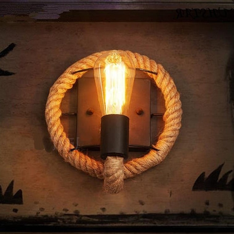 Vintage Rope Wall Light | Kalsten