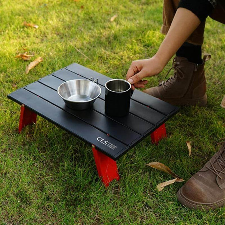 Mini Black Foldable Outdoor Table | Kalsten