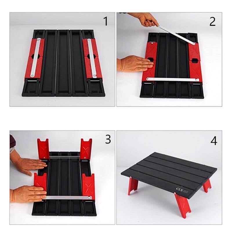 Mini Black Foldable Outdoor Table | Kalsten