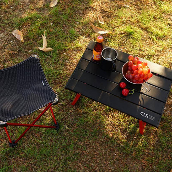 Mini Black Foldable Outdoor Table | Kalsten