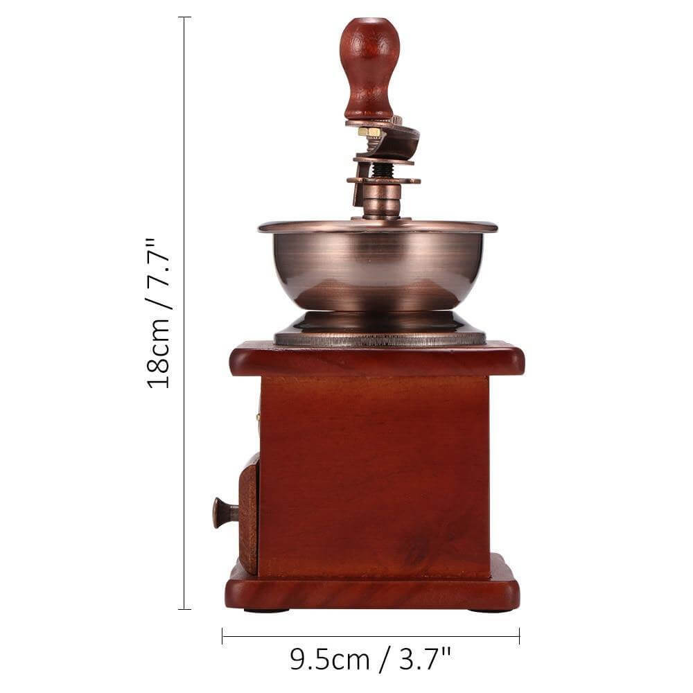 Kalsten | Wooden Antique Manual Coffee Grinder