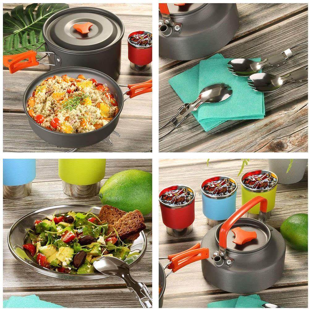 Spider X Camping Stove Set with Cookware | Kalsten