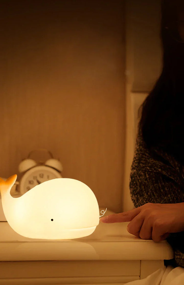 GlowWhale Night Lamp - Magical Color Party for Children Kalsten