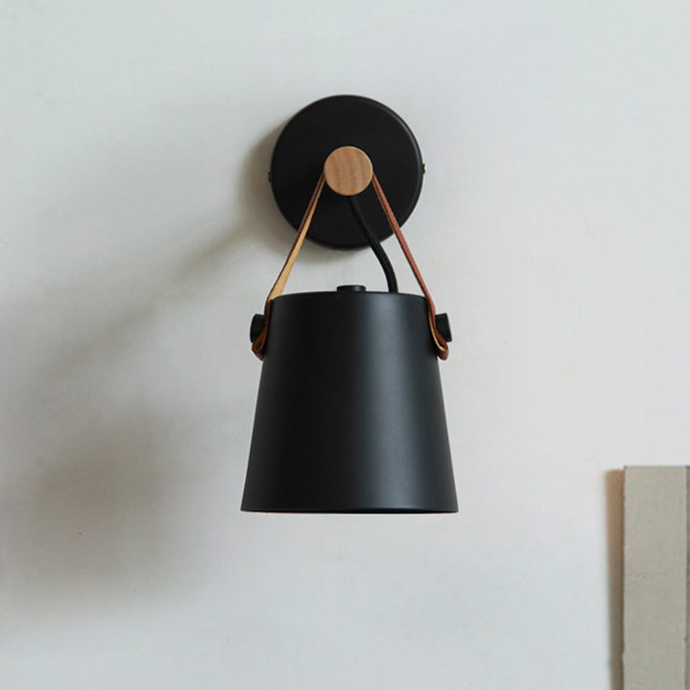 Nordic Style Wood Elegant Wall Lamp | Kalsten